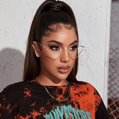 Декоративные очки в форме W Shein