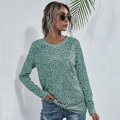 Футболка с принтом Shein