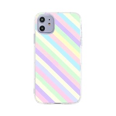 Чехол для iPhone в полоску Shein