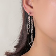 Серьги-подвески с цепочкой Shein