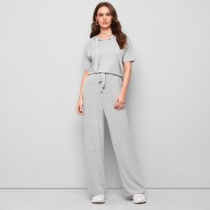 Широкие брюки и толстовка с рукавом-регланом Shein