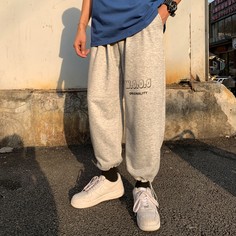 на кулиске буква Мужские спортивные брюки Shein