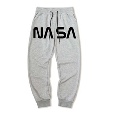 Мужские спортивные брюки на кулиске с текстовым принтом Shein