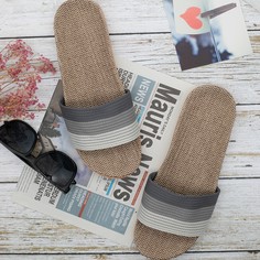 Мужские тапочки в полоску Shein