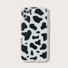 Чехол для телефона с коровьим принтом Shein