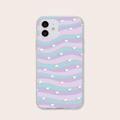 Чехол для телефона с принтом звезды Shein