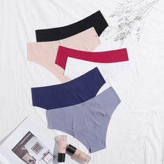 Бесшовные трусики 6шт Shein