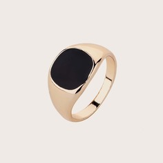 Мужское двухцветное кольцо 1шт Shein