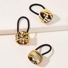 Золотистый Повседневный Украшения для волос Shein