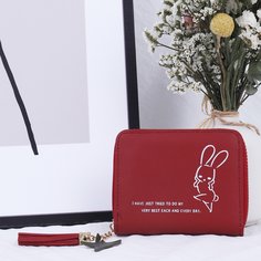 Маленький кошелек с мультипликационным рисунком Shein