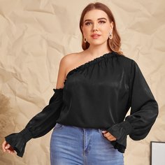 Оригинальный топ размера плюс Shein