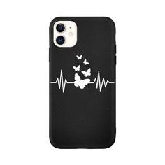 Чехол для iPhone с принтом бабочки Shein