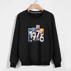 Графические изображения Улица Мужские толстовки Shein