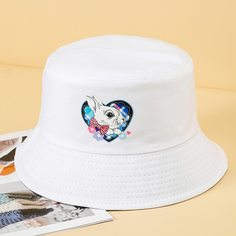 Шляпа с животным принтом Shein