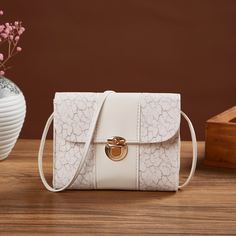 Сумка через плечо с принтом Shein