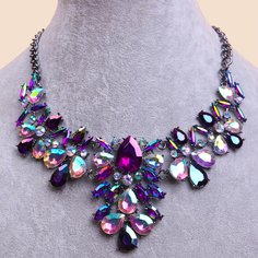 Ожерелье с драгоценным камнем Shein