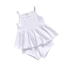 Майка и шорты для девочек Shein