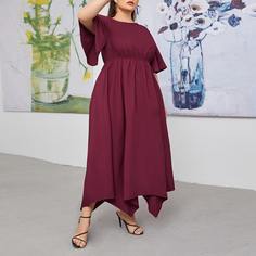 Асимметричное платье размера плюс Shein