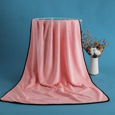 Однотонное банное полотенце 1шт Shein
