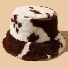 Плюшевая шляпа-ведро с рисунком Shein