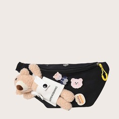 Детская поясная сумка с медведем Shein