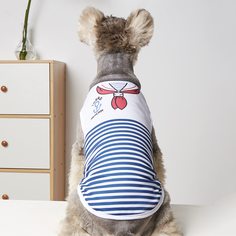 Полосатый Майки для домашних животных Shein