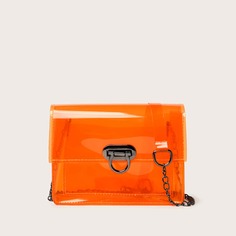 На цепочке Одноцветный Сумка через плечо Shein