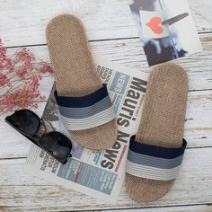 Полосатый Мужские шлепанцы Shein