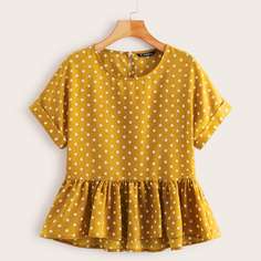 Топ в горошек Shein