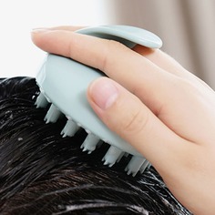 Силиконовая щетка для шампуня 1шт Shein
