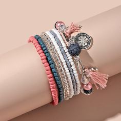 Бохо Браслеты Shein