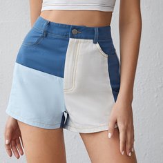 Контрастные шорты Shein