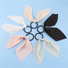 Резинка для волос с бантом для девочек 5шт Shein