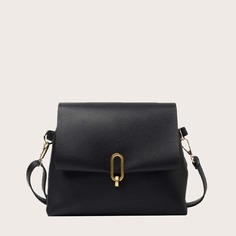 Сумка через плечо с металлическим декором Shein