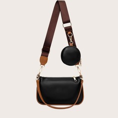 Минималистская сумка на плечо с кошельком Shein