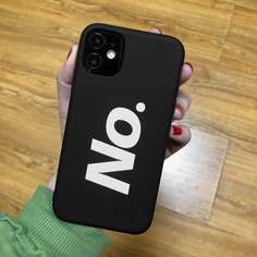 Чехол для iPhone с текстовым принтом Shein