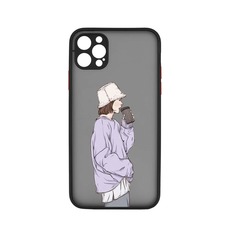 Чехол для iPhone с графическим принтом Shein
