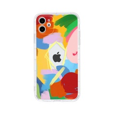 Чехол для iPhone с узором "картина маслом Shein