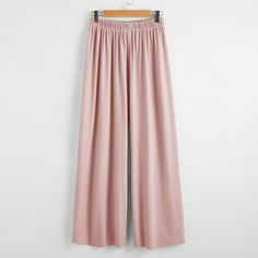 Однотонные широкие брюки Shein