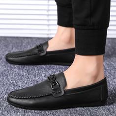 Одноцветный Мужские лоферы Shein