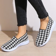 Кроссовки с узором "хаундстут Shein