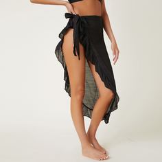 Накидка с оборками Shein