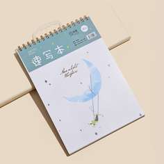 Спиральный альбом для рисования с мультипликационным принтом Shein