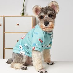 Мультяшный принт Свитшоты и худи для домашних животных Shein