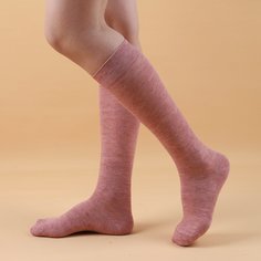 Однотонные носки выше голени Shein