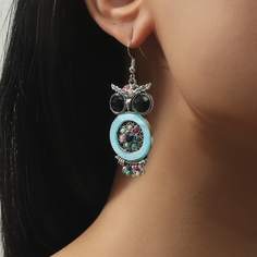 Серьги-подвески в форме совы в богемском стиле Shein