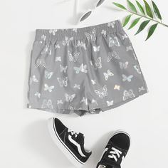 Животный Повседневный Шорты для девочек Shein
