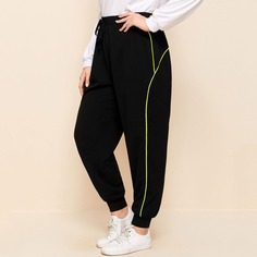 Брюки размера плюс с узлом Shein