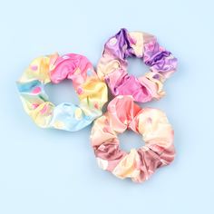 3шт резинка для волос с принтом для девочек Shein