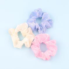 3шт резинка для волос с узором звезды для девочек Shein